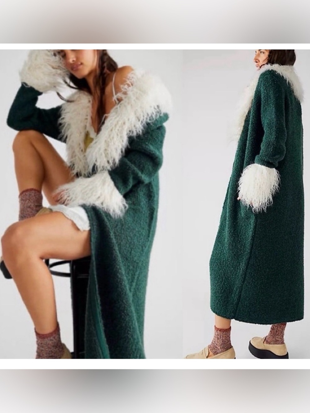 Free People Kate sweater jacket